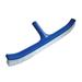 Curved Pool Spa Wall & Floor Brush with Nylon Bristle & ABS Body Handle 17-1/2