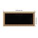 Florentine Gold Wood Framed Black Corkboard Bulletin Board, Organization Board