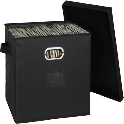 12-Inch Storage Boxes with Lids and Handles