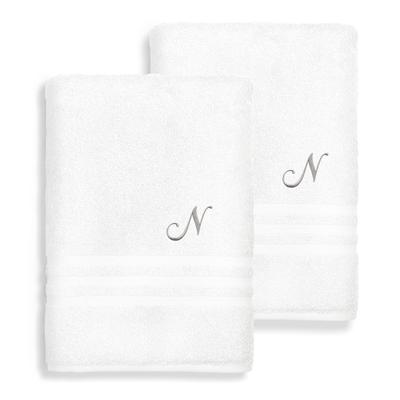 Authentic Hotel and Spa 100% Turkish Cotton 2PC Denzi Bath Sheet Set