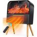 Electric Fireplace Heater with Realistic 3D Flame