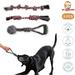 MYSUPERPAWS.COM Multipack Rope Toys for Dogs All-Natural Tug Tough Chew Teething Interactive Play