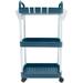 Bathroom Standing Rack Racking Shelving Book Shelves Kitchen Cart 3 Tier Rolling