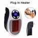 Portable Plug-in Wall-mounted Space Heater Digital Timer Electric Personal Heater Fan Portable Plug in Wall Space Heater Digital Timer Electric Personal Heater Fan US