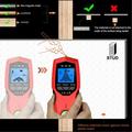 Shinysix LCD Backlight Display Digital Wall Detector Metal Stud Finder Wall Tester Three Scanning Modes Switchable Nail Positioning Function for AC Cable Detection