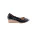 Cole Haan Nike Wedges: Black Print Shoes - Women's Size 6 - Peep Toe