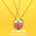 Sanrio Hello Kitty Simpatico cartone animato Studente Kawaii Dolce Moda creativa Accessori versatili