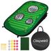 Kkewar Chipping Net Clispeed Foldable Chipping Net Cornhole Game Set Golfing Net for Indoor Outdoor Practice Training