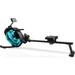 KEHOMY Water Rowing Machine Rower with LCD Monitor Exercise Workout Water Rower for Home Use