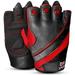 DXM SPORTS Weightlifting Workout Gym Gloves for Men - X-Large Red
