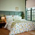 Lemon Tree Superking Duvet Cover Leaf Green