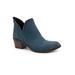 Women's Cora Bootie by Bueno in Blue Nubuck (Size 36 M)