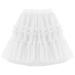 Kids Toddler Baby Girls Spring Summer Solid Ruffle Tulle Skirts Princess Skirts Big Girls Long Skirts Baby Girls Jean Jacket Dress up Kid Princess for Little Girls Jean Jacket for Girls Size 8