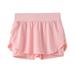 mveomtd Toddler Kids Girls Fashionable Casual Tennis Fitness Yoga Running Sports Pockets Shorts Skirts 18 Month Baby Girl Clothes Summer Toddler for Girls