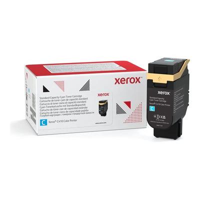 Xerox Genuine Xerox Cyan Standard Capacity Toner Cartridge for Xerox C410/C415 Printers (Use & Return)
