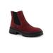 Women's Darla Bootie by Bueno in Dark Red Nubuck (Size 37 M)