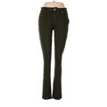 CALVIN KLEIN JEANS Jeans - Low Rise Boot Cut Boot Cut: Green Bottoms - Women's Size 6 - Dark Wash