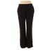 New York & Company Velour Pants - High Rise: Brown Activewear - Women's Size Large