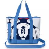 Disney Other | Disney Store Mickey Mouse Summer Fun Cooler Bag Beach Tote Bag Insulated | Color: Blue/Yellow | Size: Os