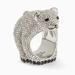 Kate Spade Jewelry | Kate Spade New York Arctic Friends Polar Bear Ring ~ Pave Rhinestone Polar Bear | Color: Silver | Size: 7