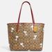 Coach Bags | Nwt Coach X Peanuts City Tote In Signature Canvas With Snoopy Woodstock | Color: Brown/Tan | Size: Os
