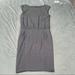 Athleta Dresses | Athleta Westwood Micro Stripe Dress Euc Size S | Color: Black/Gray | Size: S