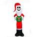 Disney Holiday | Disney 5.5 Ft Nightmare Before Christmas Jack Skellington With Monster Wreath | Color: Black/White | Size: Os
