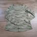 American Eagle Outfitters Tops | American Eagle Outfitters Shirt Womens Extra Small Green Camouflage Normcore | Color: Green | Size: Xs