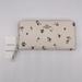 Coach Bags | Coach Accordion Zip Wallet With Floral Print Brass/Chalk Multi | Color: Cream/Gold | Size: Os
