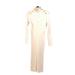 Zara Dresses | New Zara Women’s Off-White Long Sleeve Bodycon Sweater Dress Size M | Color: Cream | Size: M