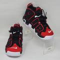 Nike Shoes | Nike Air More Uptempo 96 Gs Black Fb1344-001 Basketball Big Kids Size 5y New | Color: Black/Red | Size: 5bb