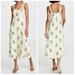 Madewell Dresses | Madewell Silk Cami Floral Dress Sz 6 | Color: Cream | Size: 6