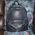 Coach Bags | Euc Coach Peebled Leather Backpack | Color: Black | Size: Os