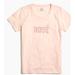 J. Crew Tops | J Crew Sequin Rose Graphic Tee Size Xs Item Aj100 | Color: Pink | Size: Xs