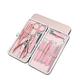 Manicure Set with, Nail Care Manicure SetKit Pedicure Care Tools-StainlessNail Clippers/Pedicure Kit Pink Ladies Stainless Steel Nail Care Tools Beauty Manicure Set Household Eyebrow Knife Pedicure Se