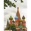 ALKOY 1000 Pieces Adults Jigsaw Puzzles,Wooden Saint Basil's Cathedral Landscape Series Brain Challenge Jigsaw Toy for Children,Intelligence Puzzles,Diy Parent-Child Games,For Home Wall Decoration/1