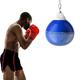 COSTWAY Water Punch Bag, 45cm/52cm Boxing Aqua Bag with Adjustable Metal Chain, Insurance Buckles, Water Injection Hose, for Adults Fitness, MMA (Blue, 52 x 71 cm)