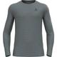 ODLO Herren Unterhemd BL TOP crew neck l/s MERINO 20, Größe L in Grau