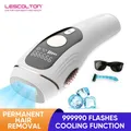 Lescolton-Épilateur laser indolore pour homme et femme 999900 flashs beauté santé en continu