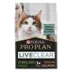 2x2.8kg Salmon Adult Sterilised LiveClear Pro Plan Purina Dry Cat Food