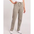 Blair Women's Essential Knit Drawstring Pants - Tan - P2XL - Petite