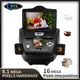 Scanner fotografico per pellicole digitali 16 Mega pixel Scanner per pellicole 4 in 1 converti 35mm