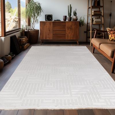 Teppich AYYILDIZ TEPPICHE "SAHARA 1114", beige (cream), B:240cm H:12mm L:340cm, Polypropylen, Teppiche, Läufer / Pflegeleicht / Strapazierfähig / Trend Colors/ Wohnzimmer Image