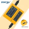 Tester per cavi ZoeRax 2-in-1 Tester per cavi digitali HDMI Tester per cavi di rete RJ45 Tester