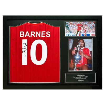 Liverpool John Barnes signiertes Trikot Image