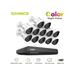 SANNCE 16CH 1080p Security Camera System 12Pcs Surveillance Cameras