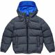 Replay Jungen Jacke Winterjacke Steppjacke mit Kapuze, Blau (Effect Denim Dark 020), 14 Jahre