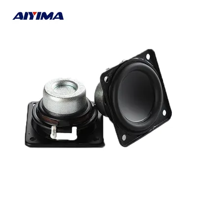 AIYIMA 2Pcs 2 Zoll Full Range Audio Lautsprecher Einheit 52mm 4 Ohm 10W Hifi Stereo Lautsprecher DIY Image