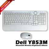 Dell Bluetooth Wireless White Keyboard & Mouse Kit Y853M (NEW)