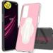 TalkingCase Slim Case for TCL REVVL V PLUS 5G T-Mobile REVVL V+ 5G Glass Screen Protector Incl Sanitary Cotton Pad Print Light Weight Flexible Soft Anti-Scratch Printed in USA